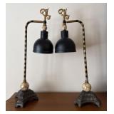 Gooseneck Lamp Pair