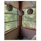 Three Light Arched Floor Lamp