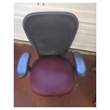 Ergonomic Office Chair on Casters with Arms