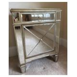 Mirrored Nightstand B