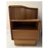 Danish Teak Nightstand by Kibaek Mobelfabrik B