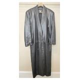 Ladies Leather Trench Coat by AnnTaylor