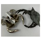 Crab Figurine and Tray