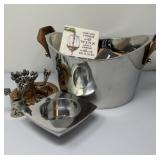 Beverage Cooler with Wine Coasters and More