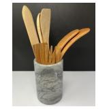 Berard Olive Wood Salad Tongs