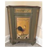 Painted Corner Cabinet