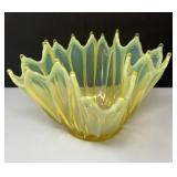 Fostoria Heirloom Vaseline Glass