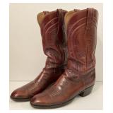 Lucchese Classics Brown Goat Leather Boots