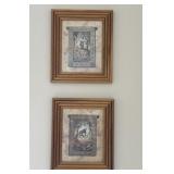 Framed Monkey Artwork