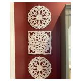 Wood Carved Wall Plaques