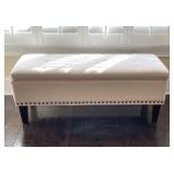 Tufted Storage Bench