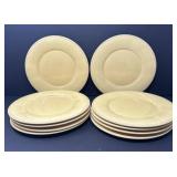 Sur La Table Miel Yellow Stoneware Plates