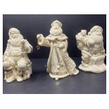 Lenox China Jewel Santa Figurines A