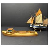 Wooden Boat Models