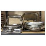 Silver Tone Serving Pieces
