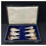 William Gale Jr Style Silver Demitasse Spoons