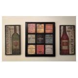 Wine Theme Wall Art
