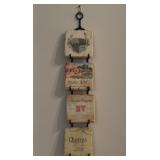 Tumbled Marble Coaster and Display Rack