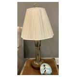 Brass Lighthouse Lamp and Wall Plaque