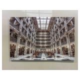 George Peabody Library Vinyl Print