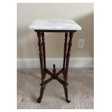 Marble Top Plant Stand