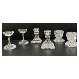 Crystal Candle Holders by Oleg Cassini & Waterford