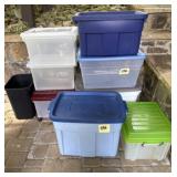 Heavy Duty Plastic Bins