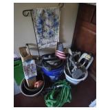 Garden Supplies, Hoses, Pots, Buckets and More