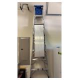 Werner Eight Foot Ladder with Scaffolding