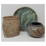 Hand Thrown Signed Pottery