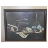 Framed Literature Subject Print