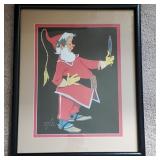 Vernon Grant Elf Dressed as Santa Print