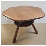Cushman Three Legged Octagon Table