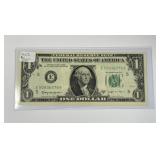Scarce $1 Joseph Bar Note