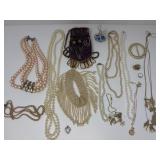 Assortment of Costume Jewelry