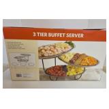 Three Tier Buffet Server