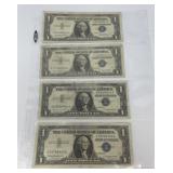 1957, 1957-A, 1957-B Blue Silver Certificates