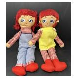 Raggedy Ann and Andy Dolls