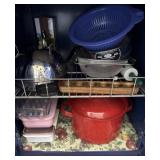 Colanders and Stockpot