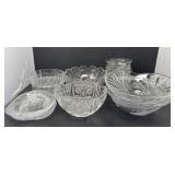 Clear Glass Serving Bowls