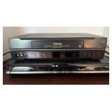 Toshiba VCR and DVD Player