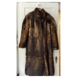Reversible Fur Trench Coat