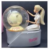 Barbie Celebrating the New Millennium Snow Globe
