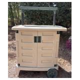 Suncast Potting Cart