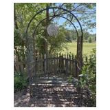 Garden Arch with Bench