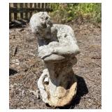 Concrete Fountain Angel