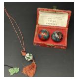 Asian Meditation Orbs and Pendants