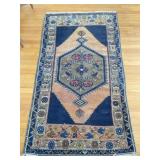 Hand Knotted Oushak Rug