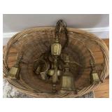 Gold Tone Light Fixture