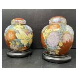 Satsuma Style Ginger Jars